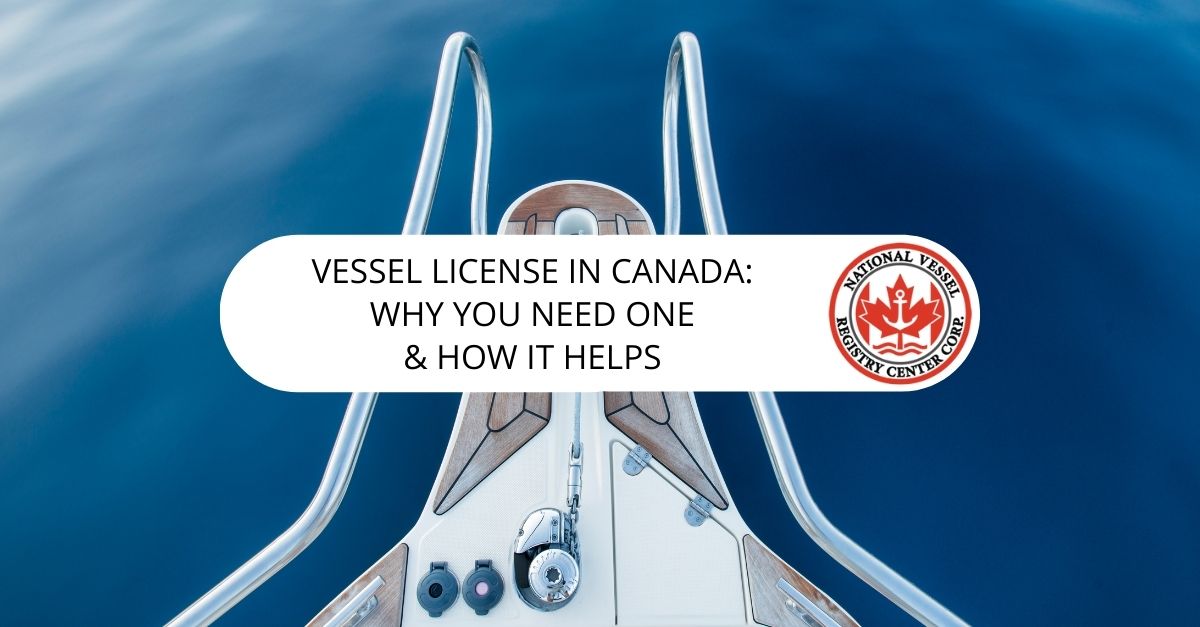 Vessel License Canada