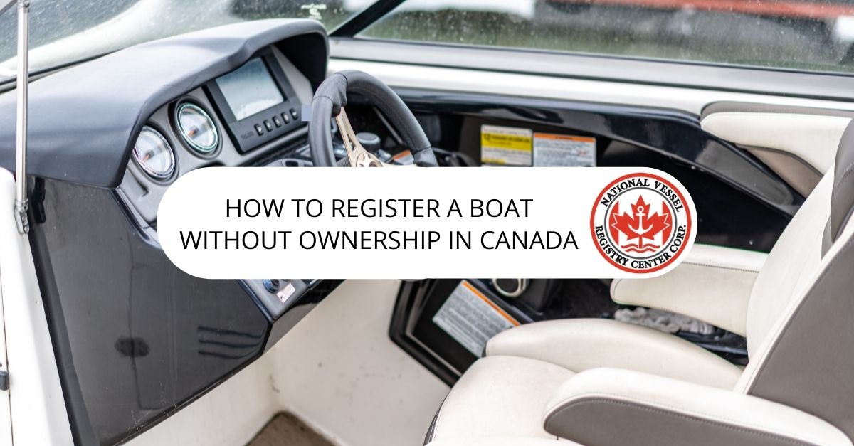 how to register a boat without ownership