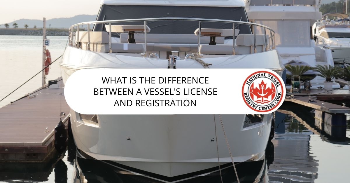 what is the difference between a license and registration