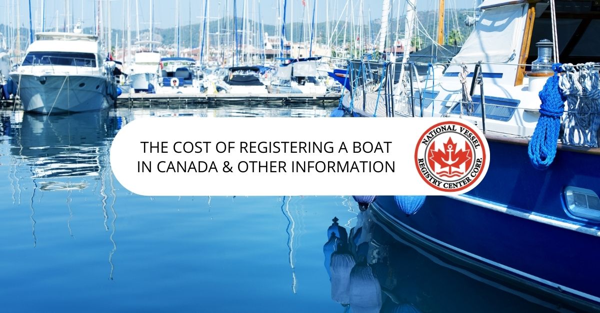 registering a boat in Canada