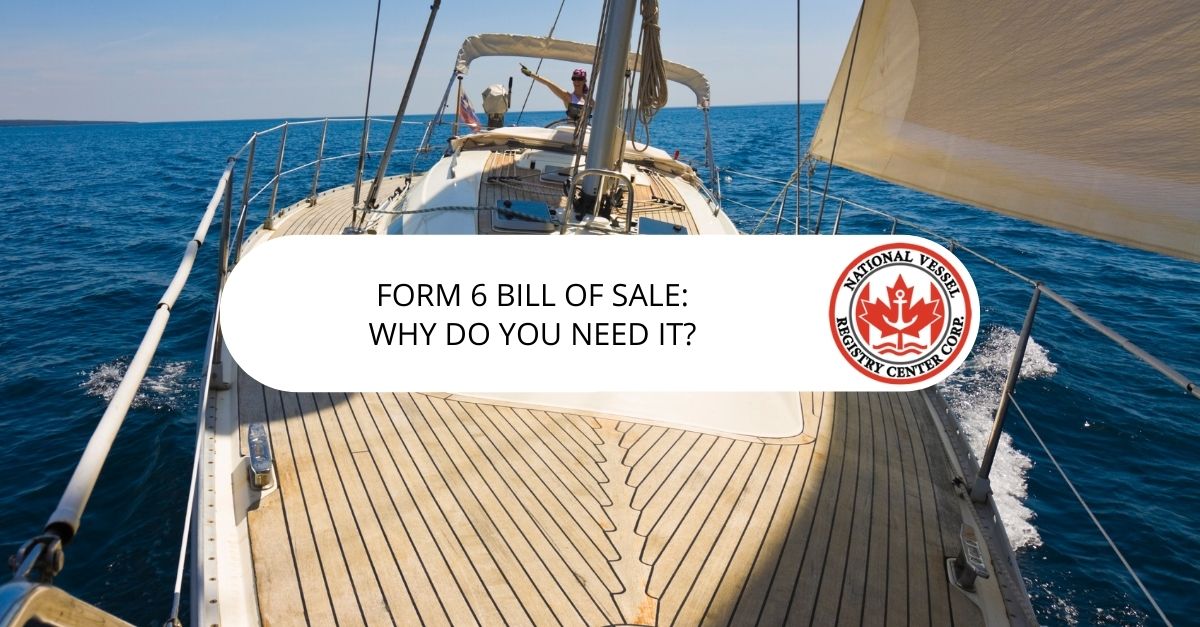 form 6 bill of sale