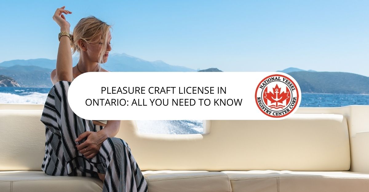 pleasure craft licence