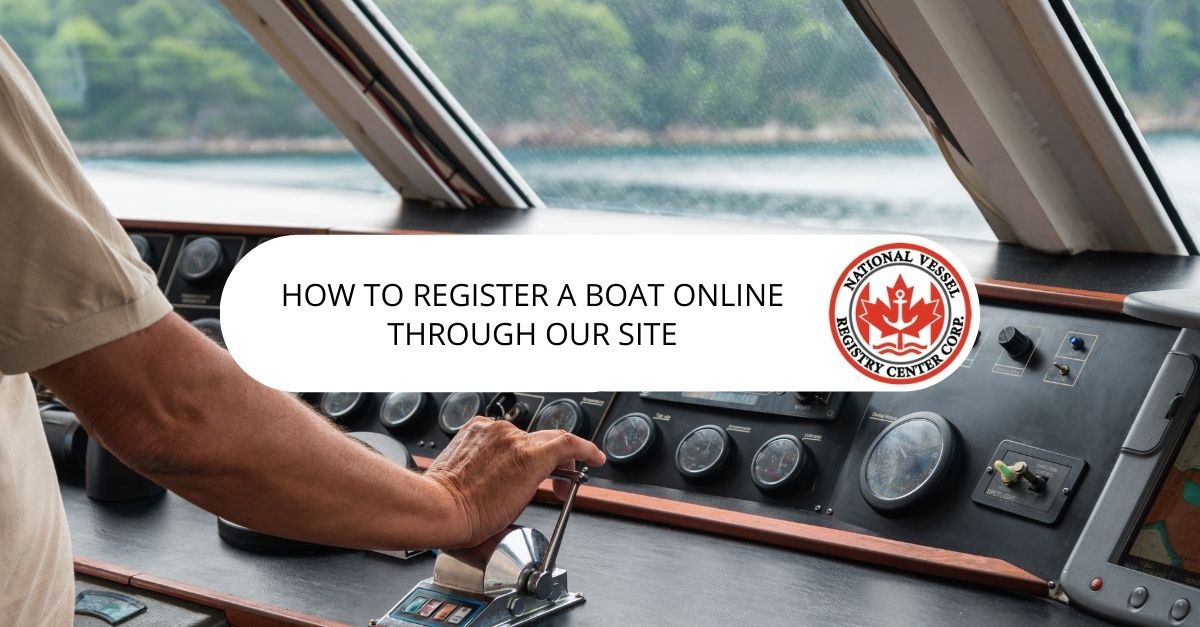 register a boat