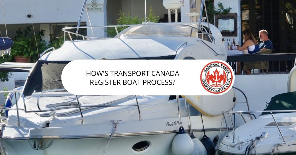 Transport Canada Register Boat