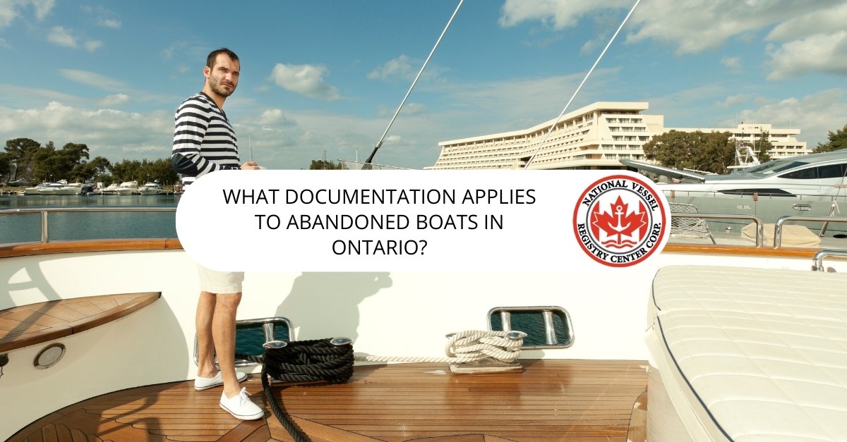 licensing a boat in Ontario.