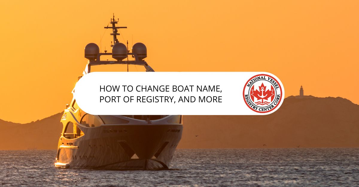 How to Change Boat Name