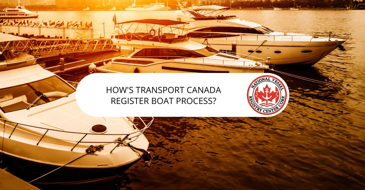 Transport Canada register boat process