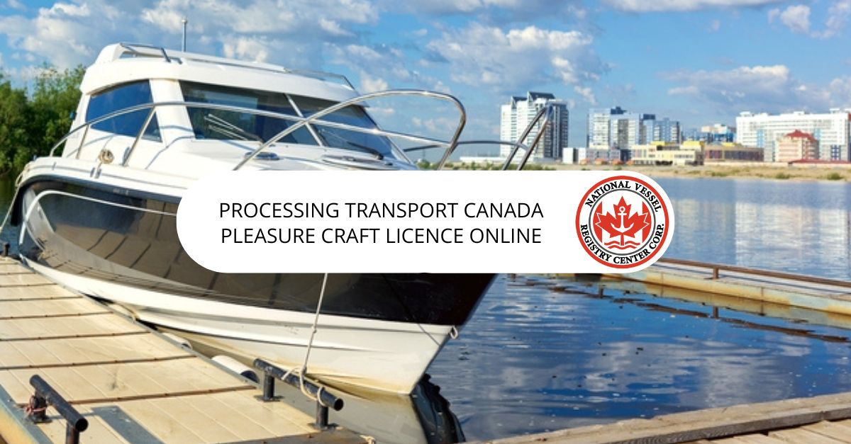 Transport Canada pleasure craft license