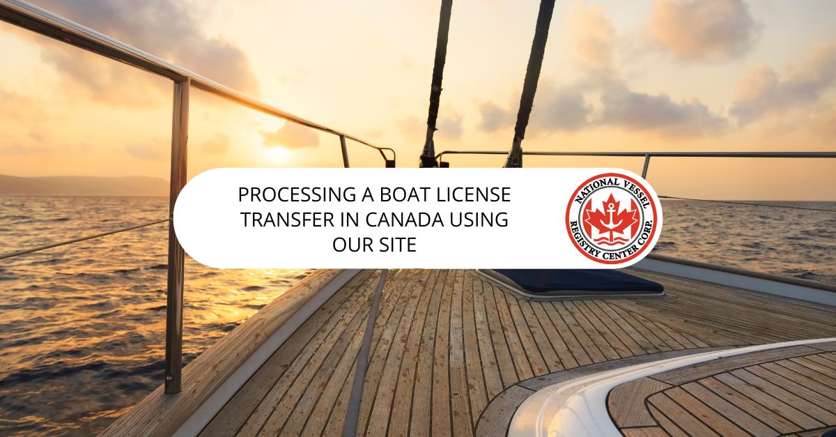 boat license transfer