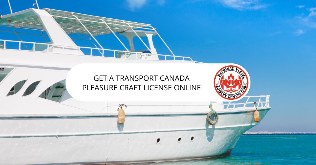 transport Canada pleasure craft license
