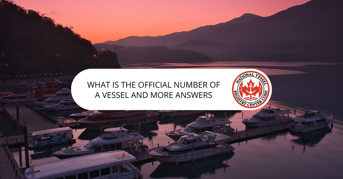 what is the official number of a vessel