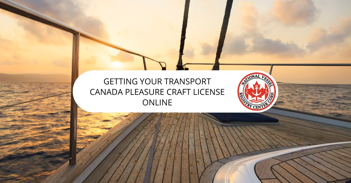 transport canada pleasure craft license