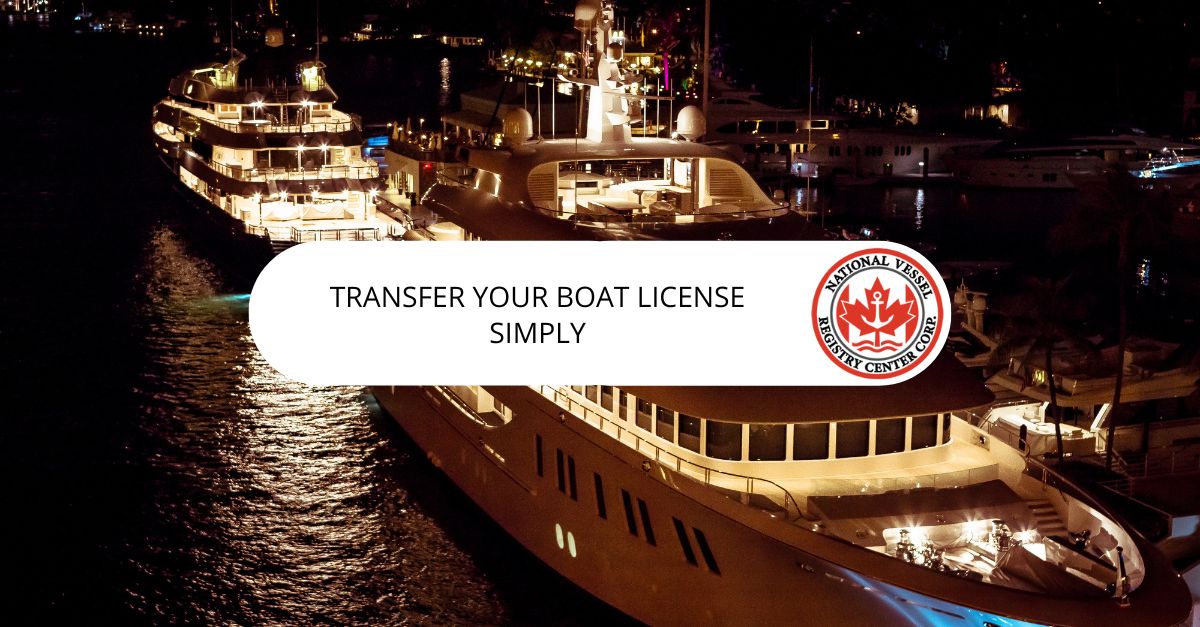 transfer boat license