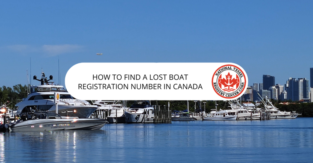 Boat Registration Number