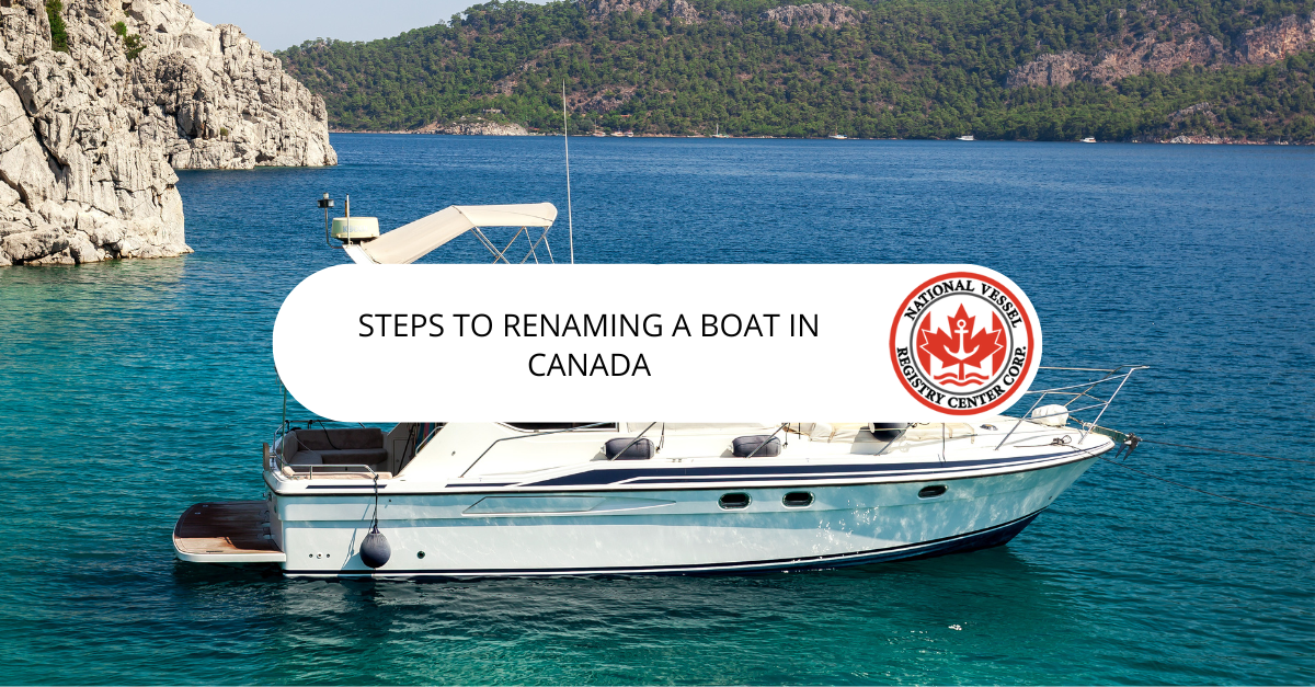 Renaming A Boat in Canada