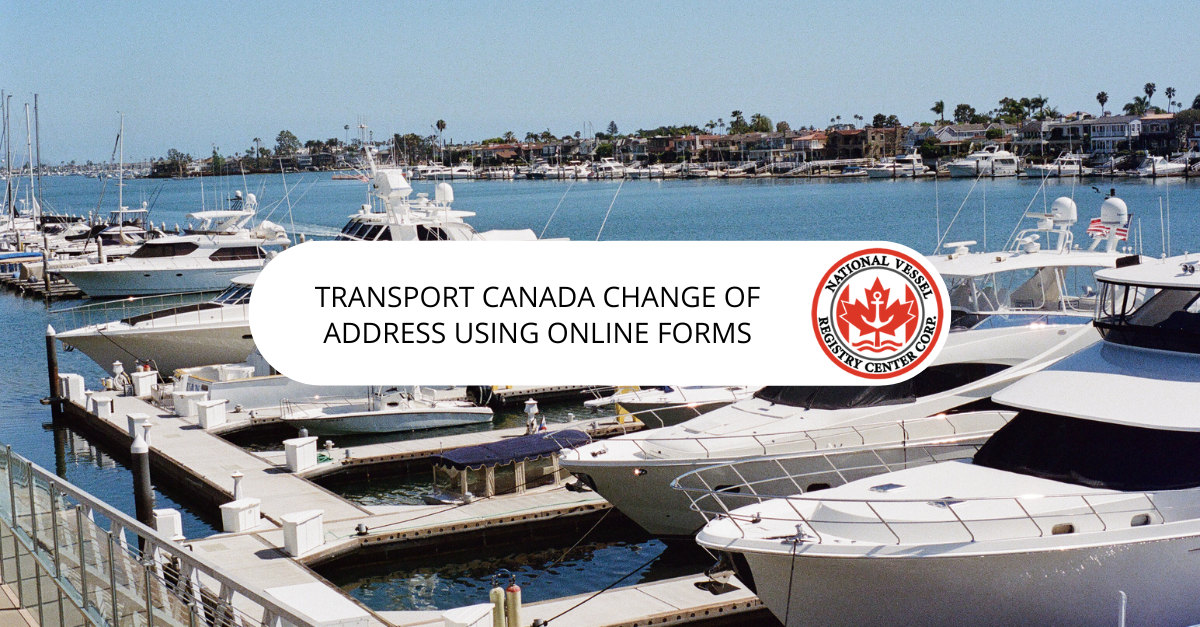 Transport Canada Change Of Address