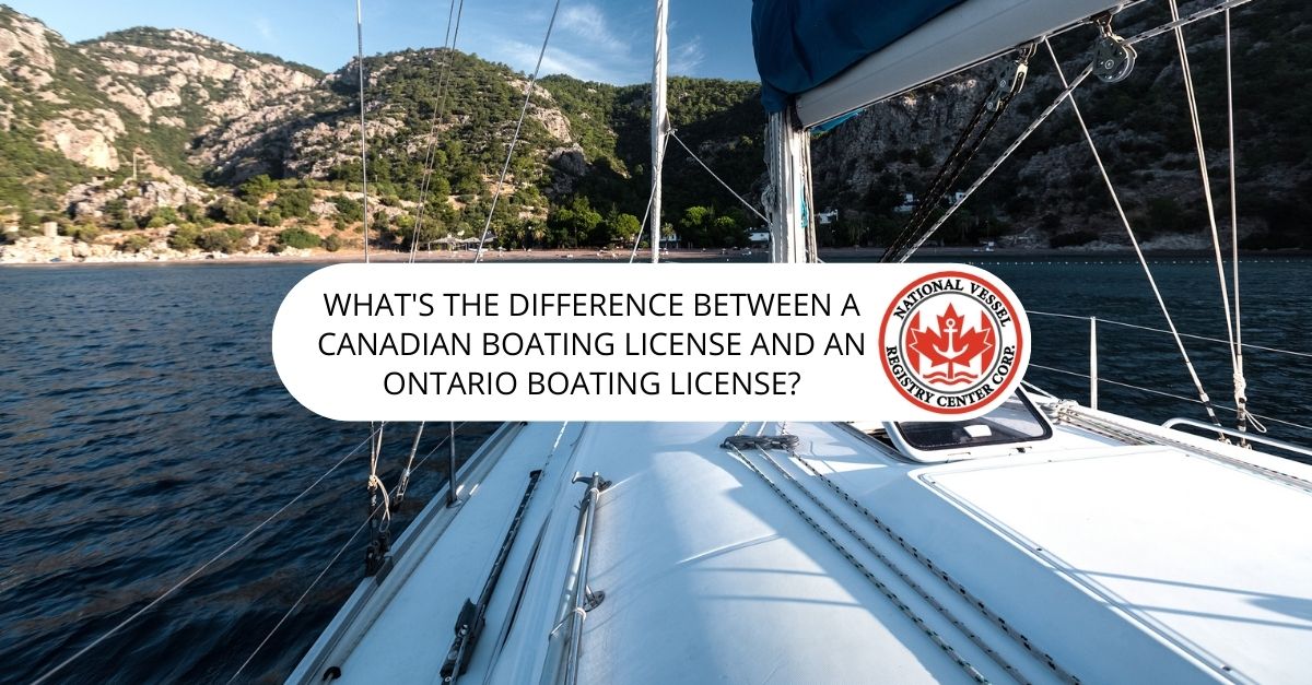 Canadian Boating License