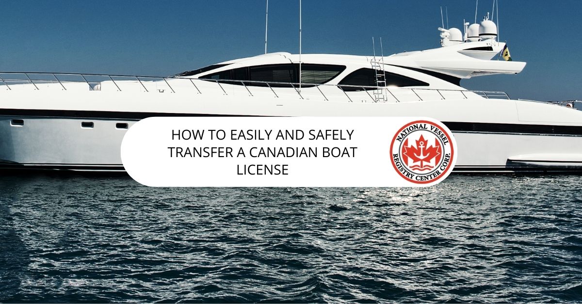 Boat license transfer