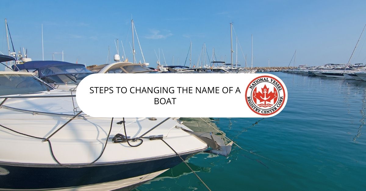 Changing the Name of a Boat
