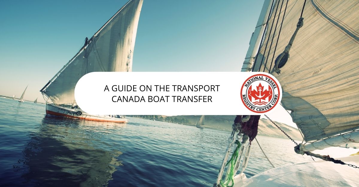 transport canada boat transfer