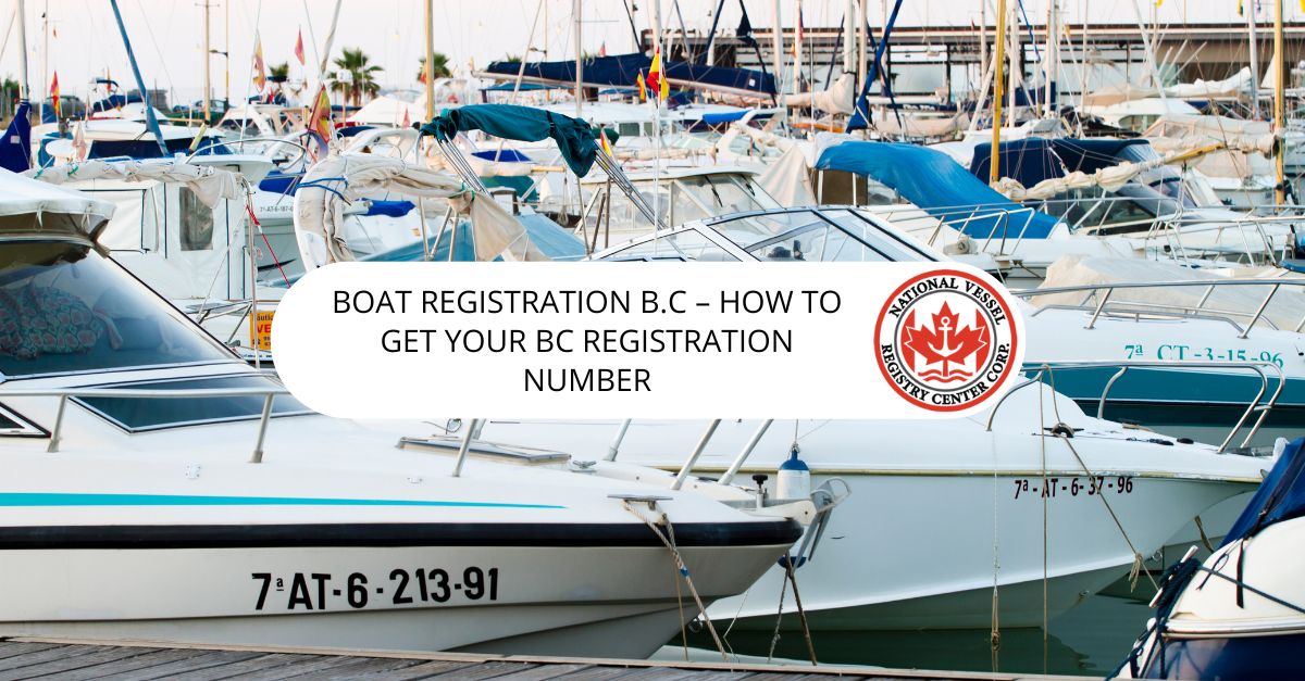 Boat Registration B.C