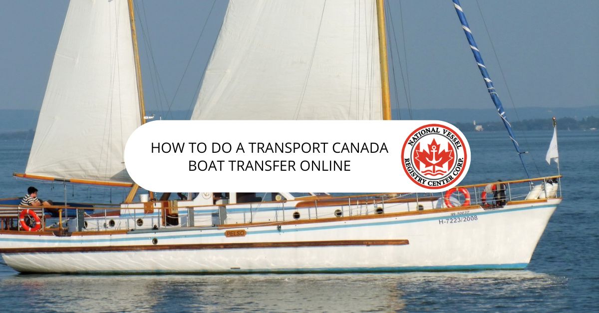 Transport Canada Boat Transfer