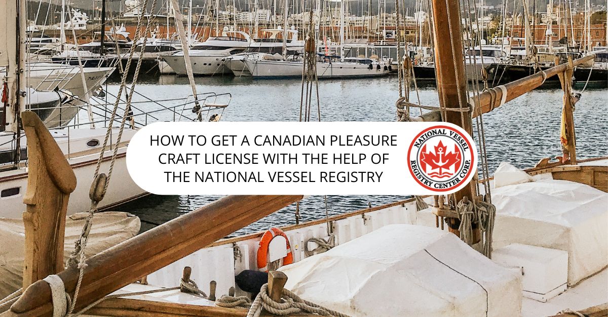 Canadian Pleasure Craft License