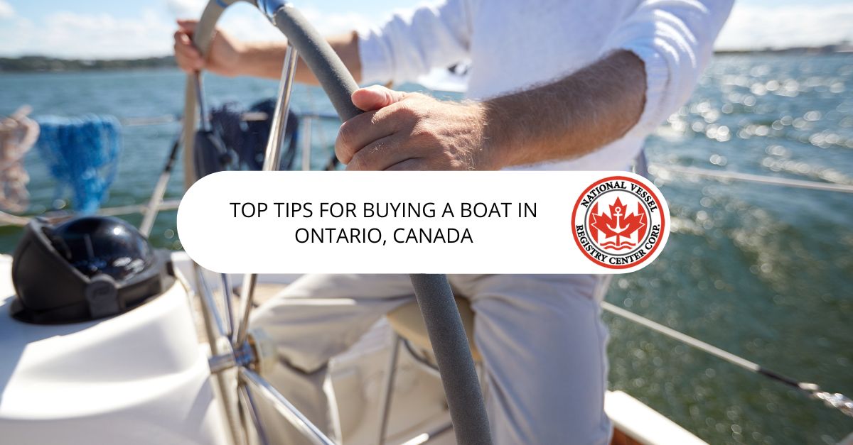 Buying a Boat in Ontario