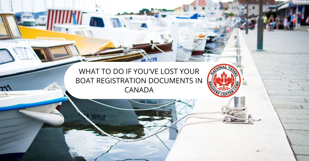 Lost Registration for Boat