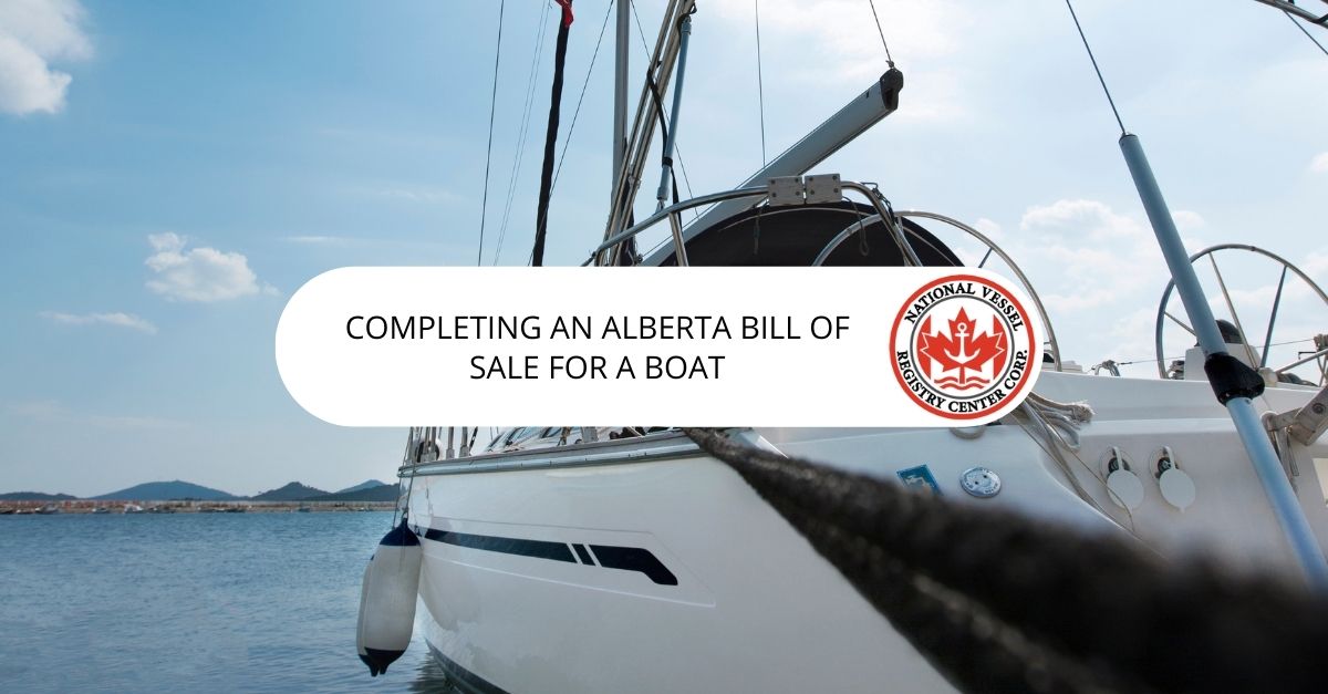 Alberta Bill of Sale