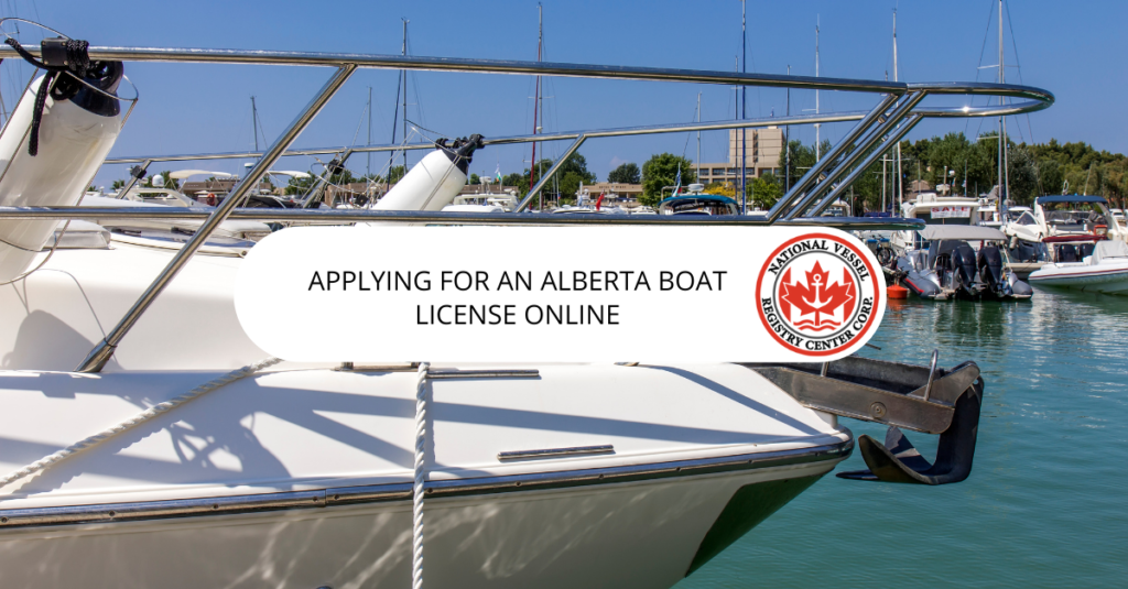Applying for an Alberta Boat License Online