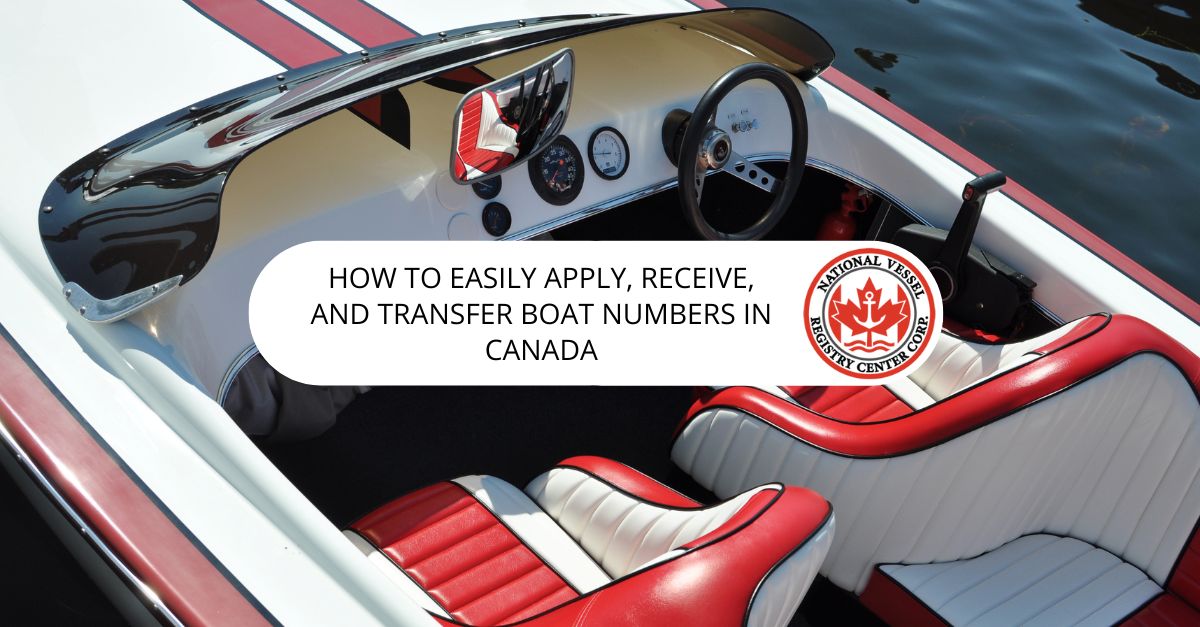 boat numbers in Canada