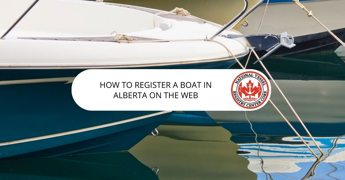 how to register a boat in alberta