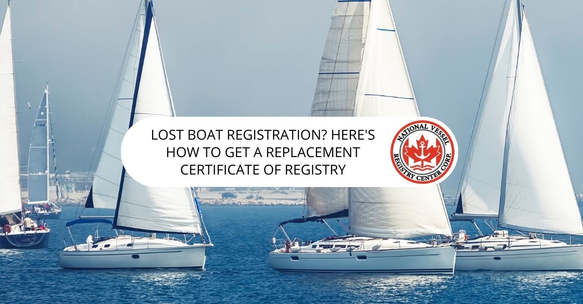 Lost Boat Registration