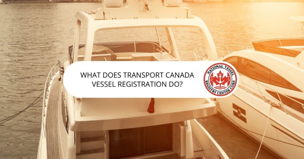 transport canada vessel registration