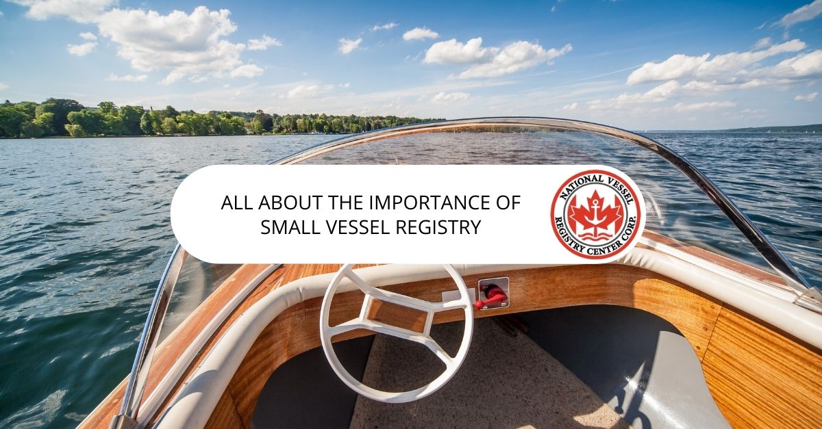 All About the Importance of Small Vessel Registry