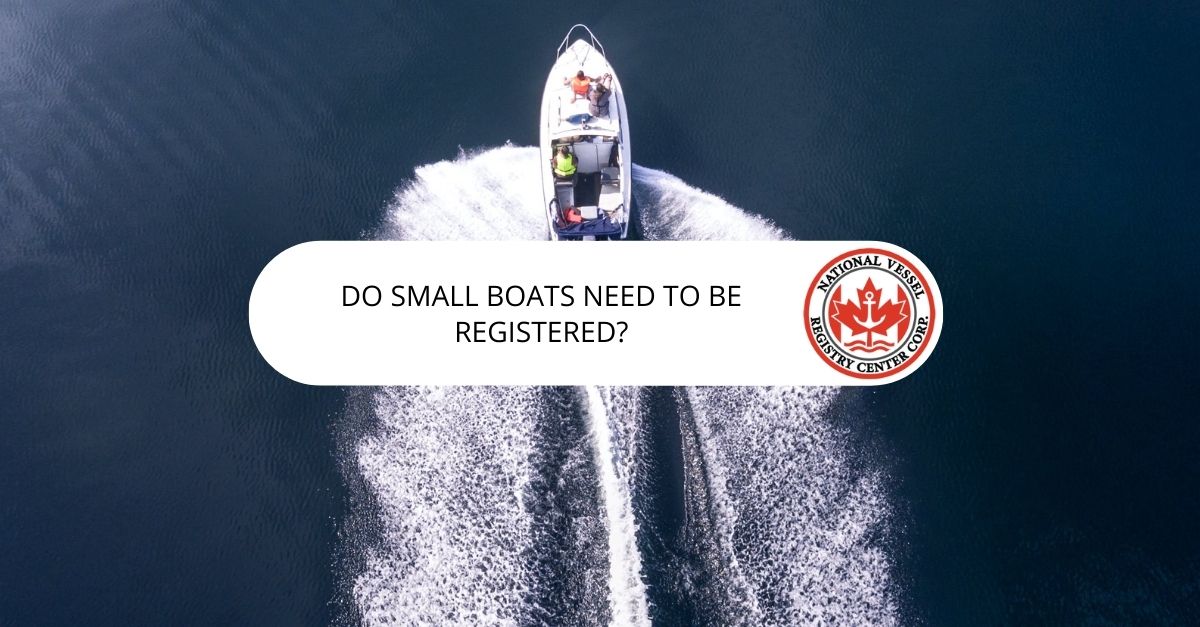 Small Boats Need to be Registered