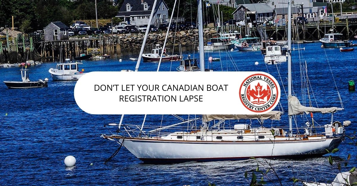 Canadian Boat Registration