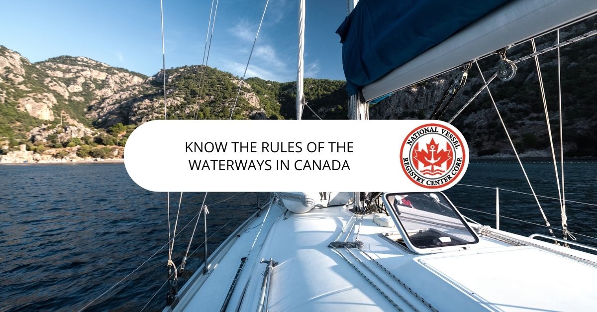 Rules of the waterways