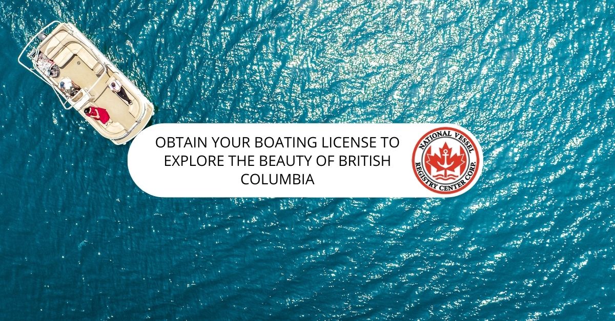 British Columbia boating license