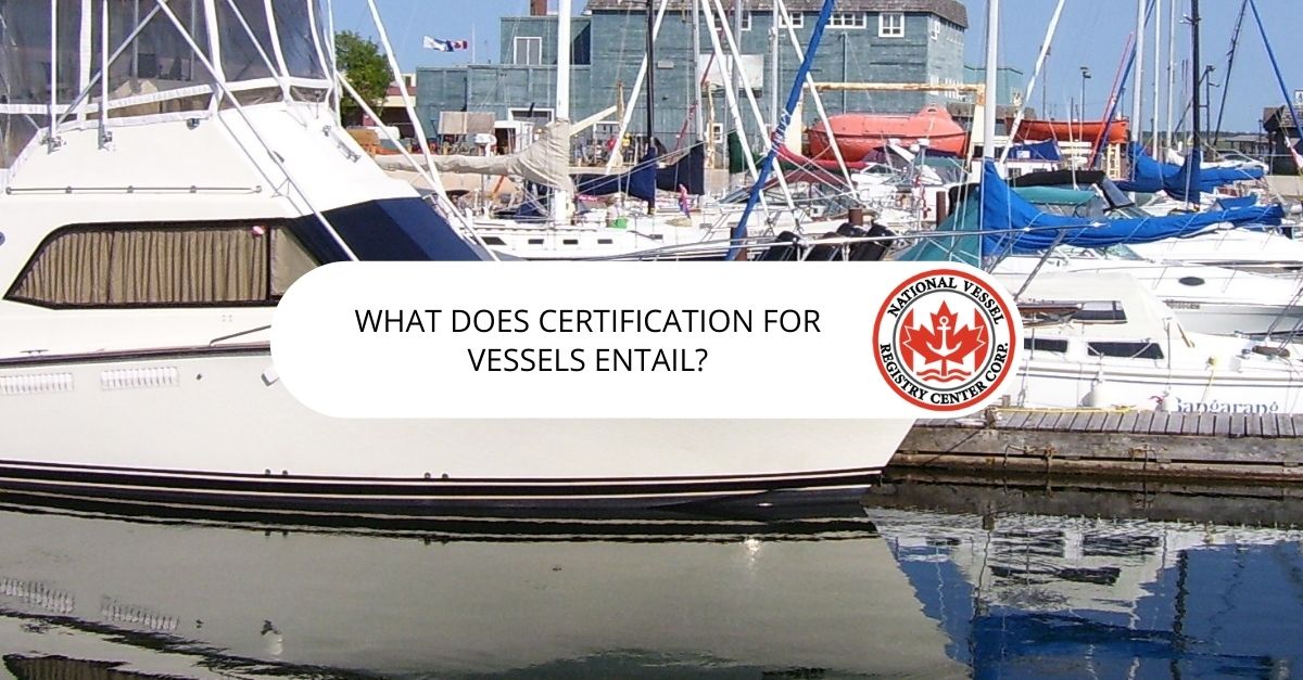 Certification for Vessels