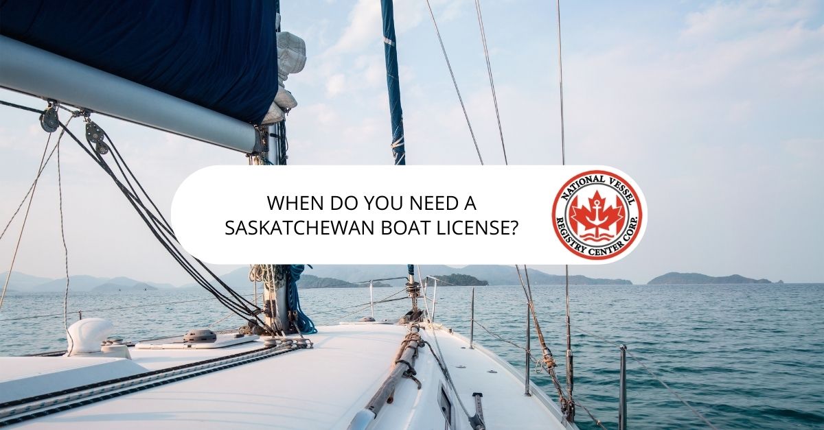 Saskatchewan Boat License