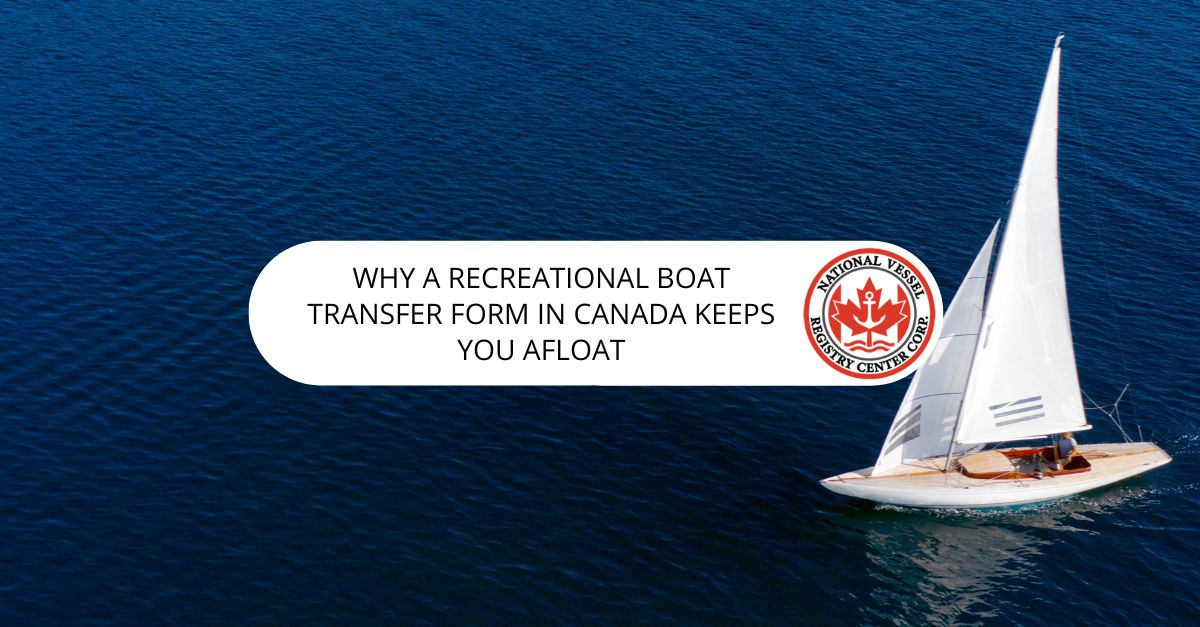 Recreational boat transfer form