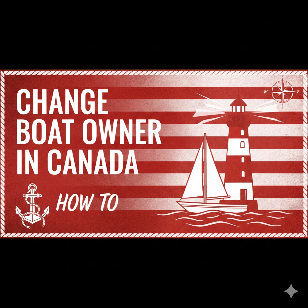 How to Change Boat Ownership in Canada