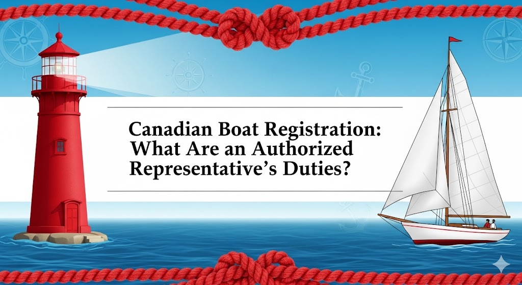Canadian Boat Registration: What Are an Authorized Representative’s Duties?