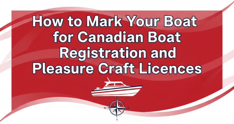 How to Make Your Boat for Canadian Boat Registration and Pleasure Craft Licences