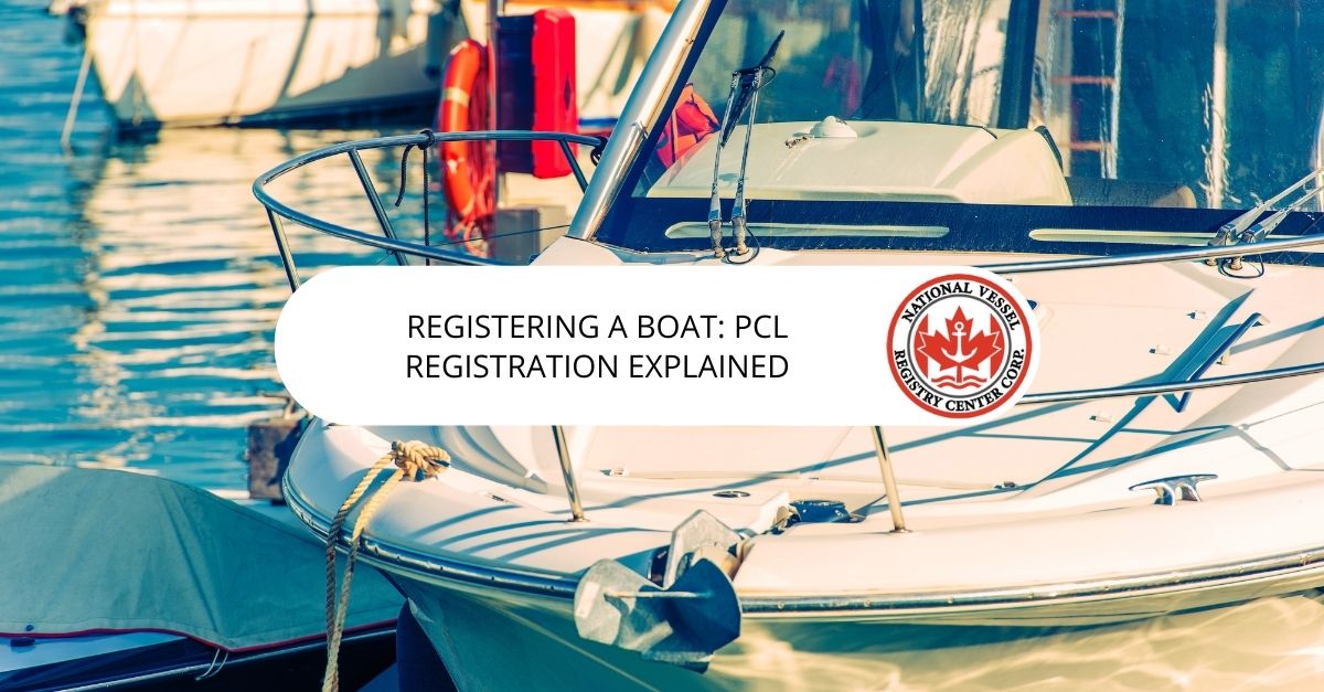 Registering a Boat