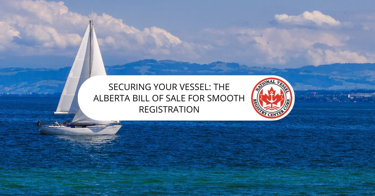 Alberta Bill of Sale