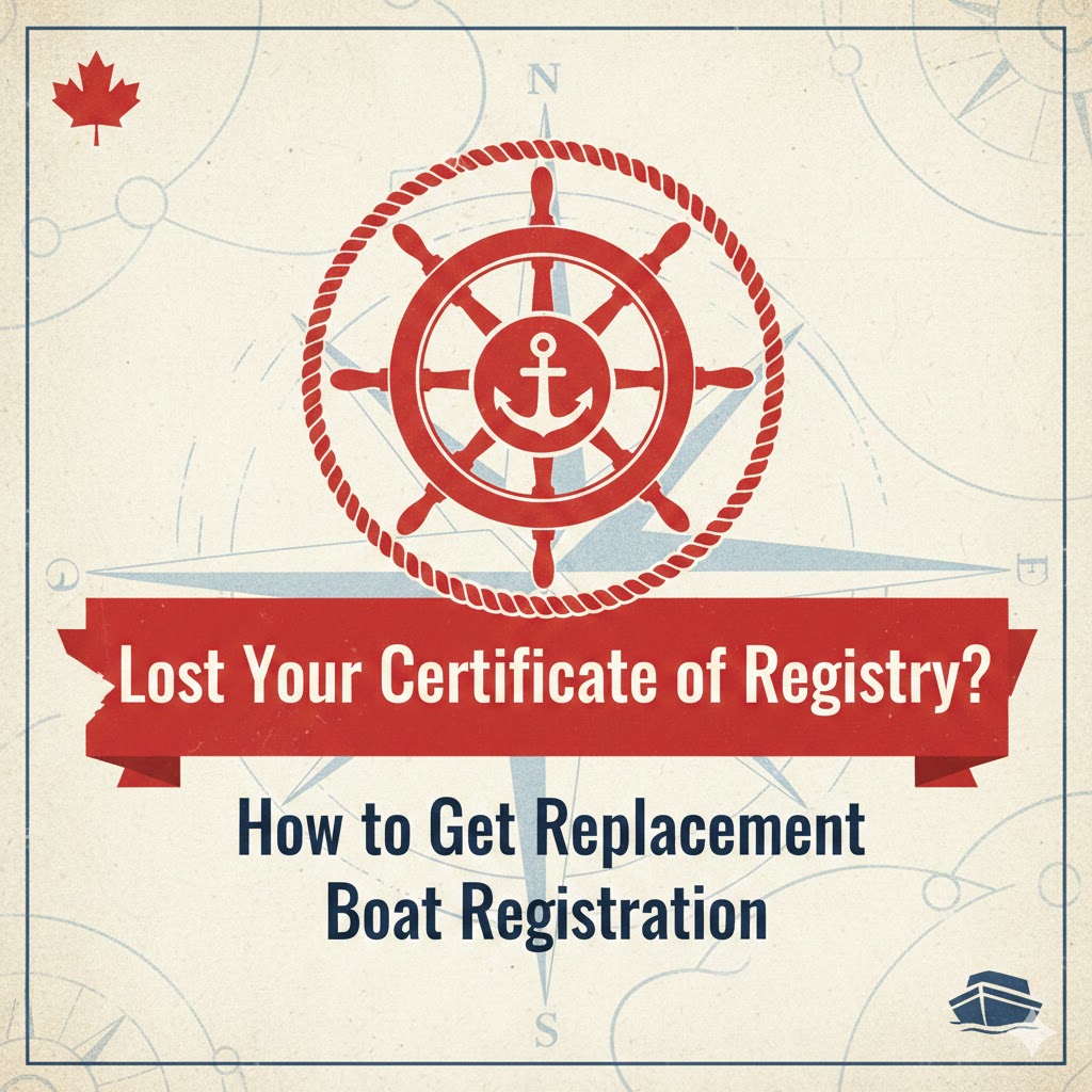 Lost Your Certificate of Registry? How to Get Replacement Boat Registration