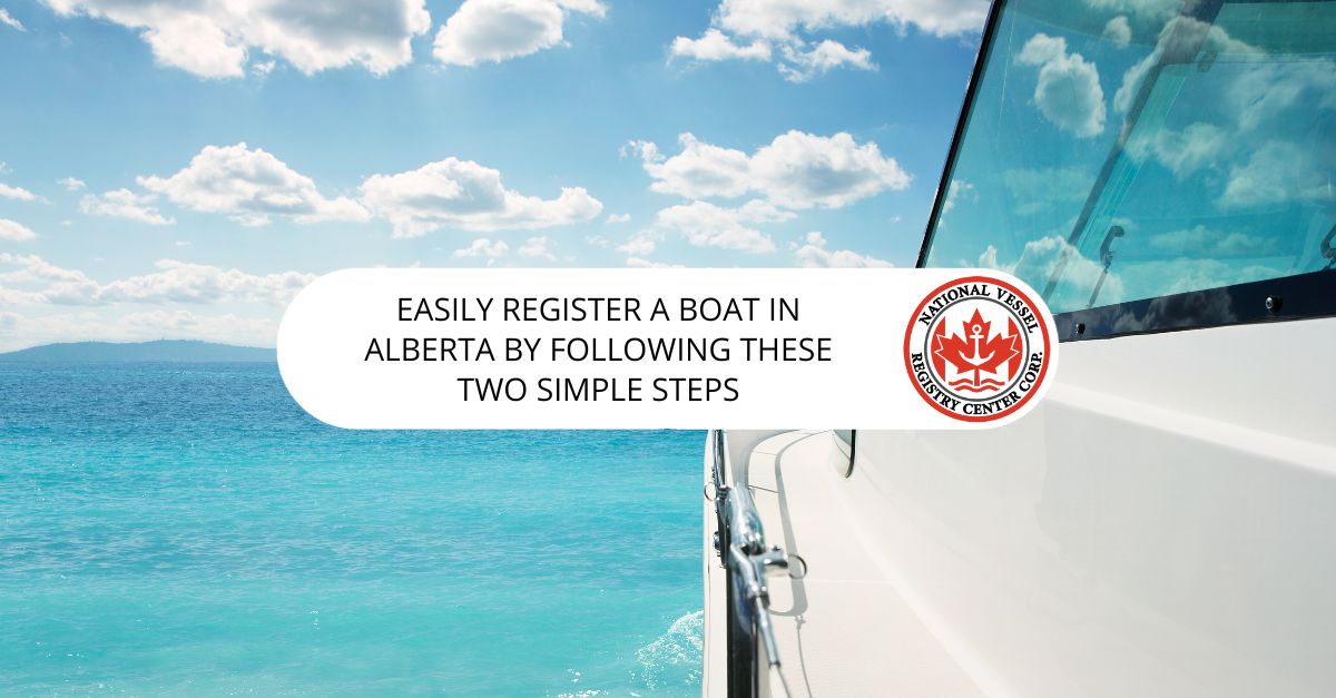 Register a Boat in Alberta